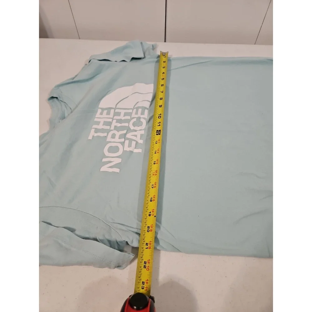 The North Face T-Shirt Mens Large Blue Short Sleeve Crew Neck Tee Shirt NWOT(134